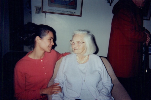 Elsa with Magda Gerber
